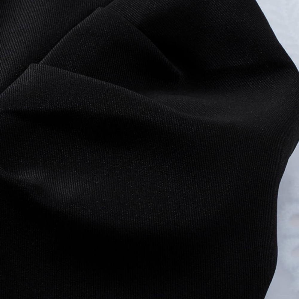 Women's Blazers Open Front Puff Sleeve with Pockets - Picture 7 of 7
